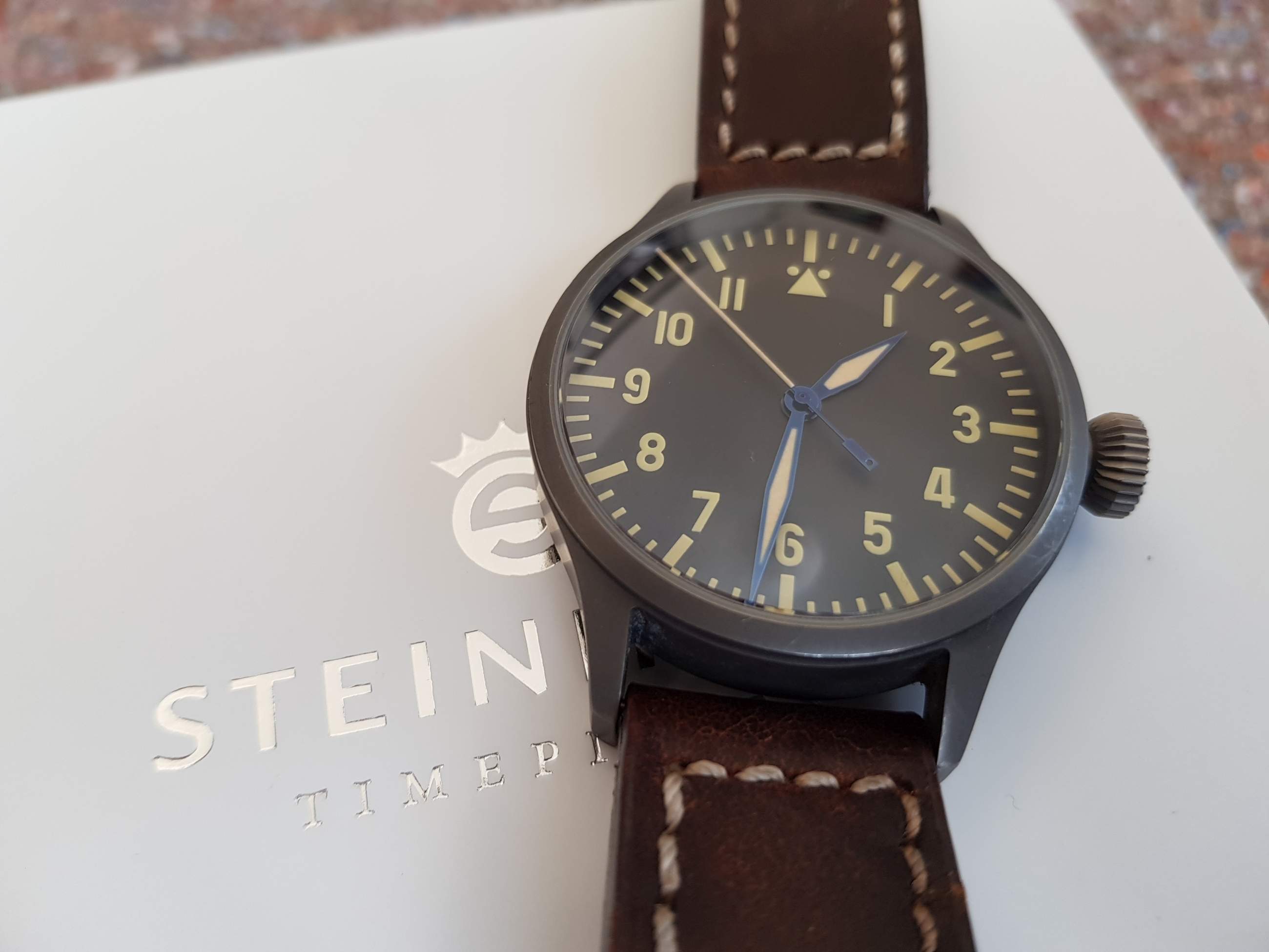 Steinhart Nav B-Uhr 44 Vintage Titan A-Muster (pilotní hodinky)